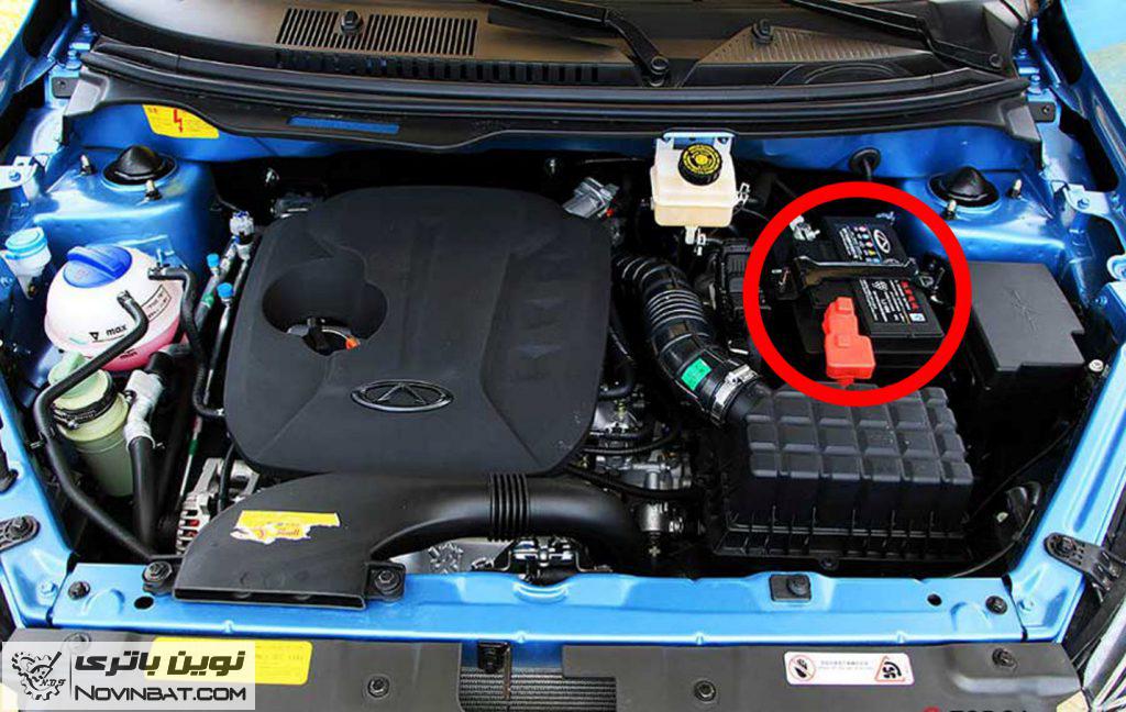 فضای موجود برای باتری در خودرو ام وی ام ایکس ۲۲ چند سانتی متر است ؟